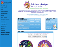 Tablet Screenshot of patchworkdesigns.net